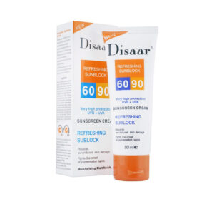 Disaar Refreshing Sun Block 60-90 Sunscreen Cream - 80ml price morocoo