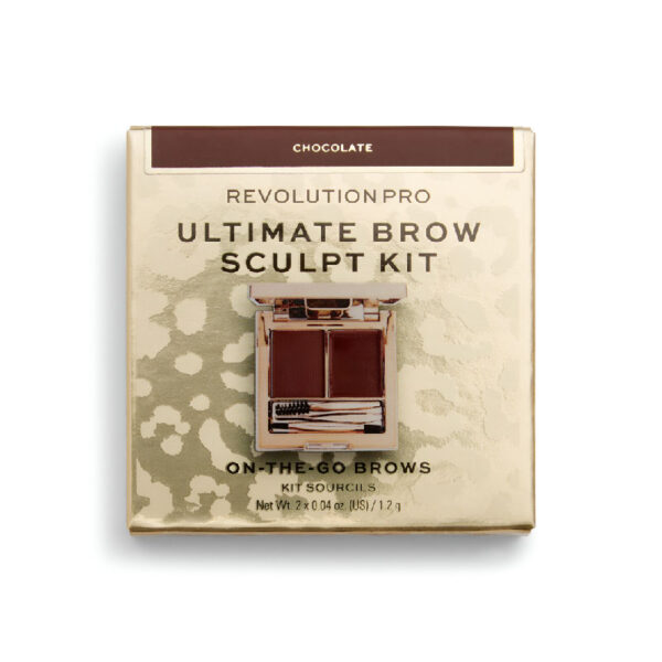 RevolutionPro Ultimate Brow Sculpt Kit Chocolate - Image 3