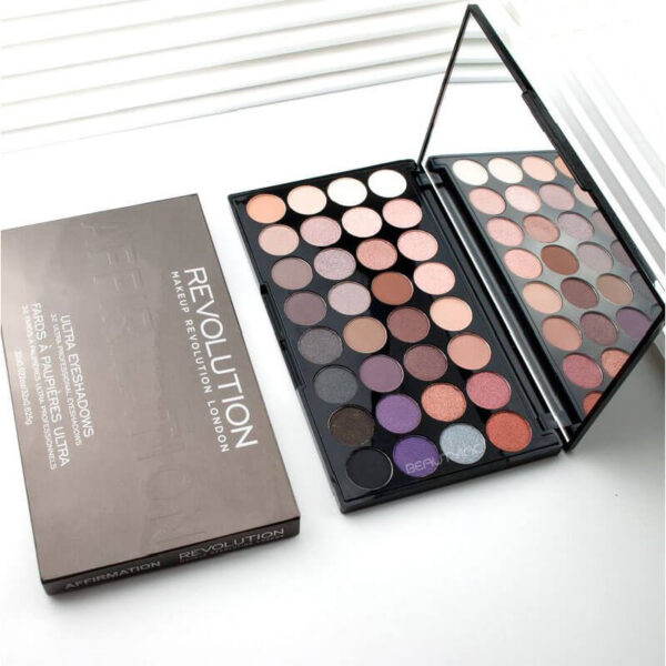 MAKEUP REVOLUTION 32 Ultra Professional Eyeshadow Palette - Affirmation - Image 3