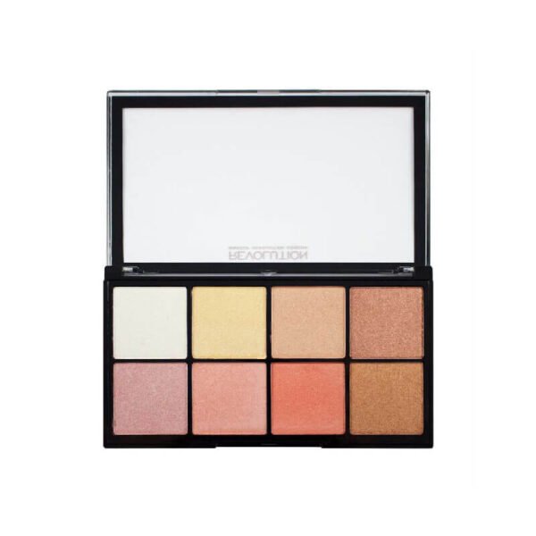 MAKEUP REVOLUTION Pro Glow 2 Highlighter Illuminateur Palette - Image 3