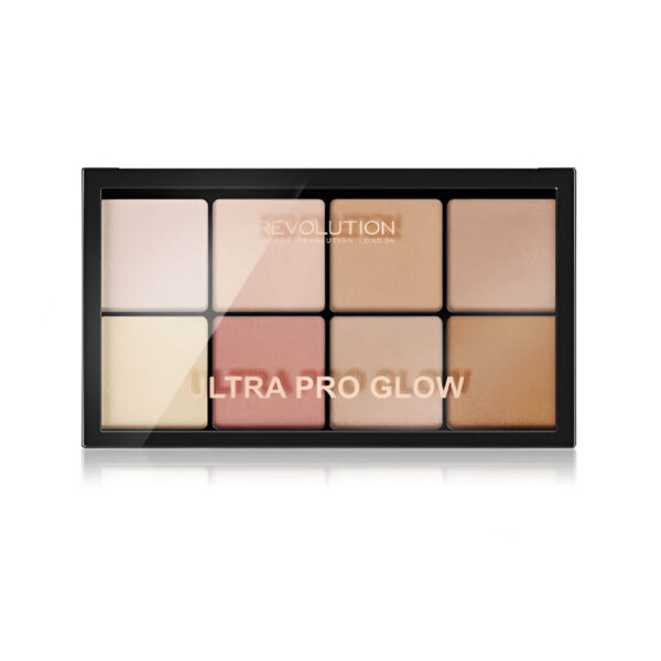 MAKEUP REVOLUTION Ultra Pro Glow Highlighter Palette - Image 2