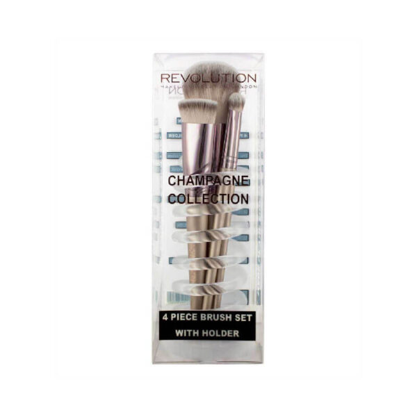MAKEUP REVOLUTION Champagne Brush & Holder - Image 2